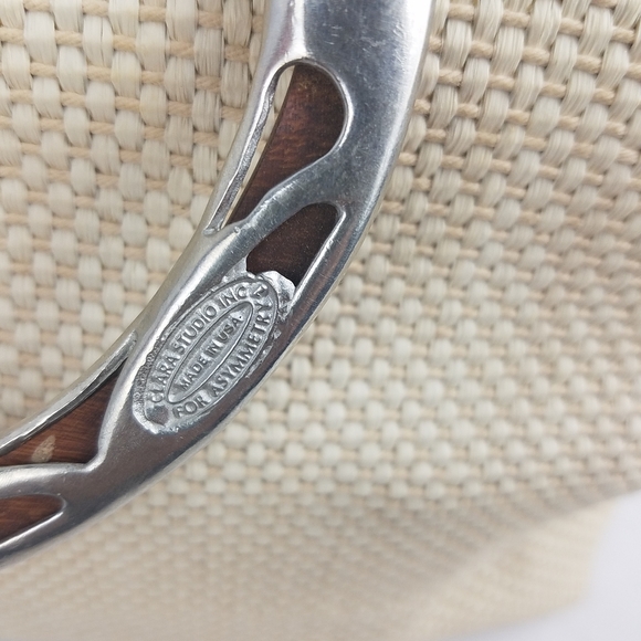 Clara Studios Inc. For Assymmetry Woven Handbag - Picture 9 of 14